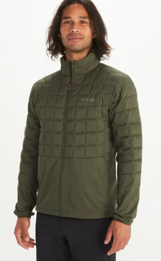Marmot Men's Echo Featherless Hybrid Jacket - nori Velikost: M pánská bunda