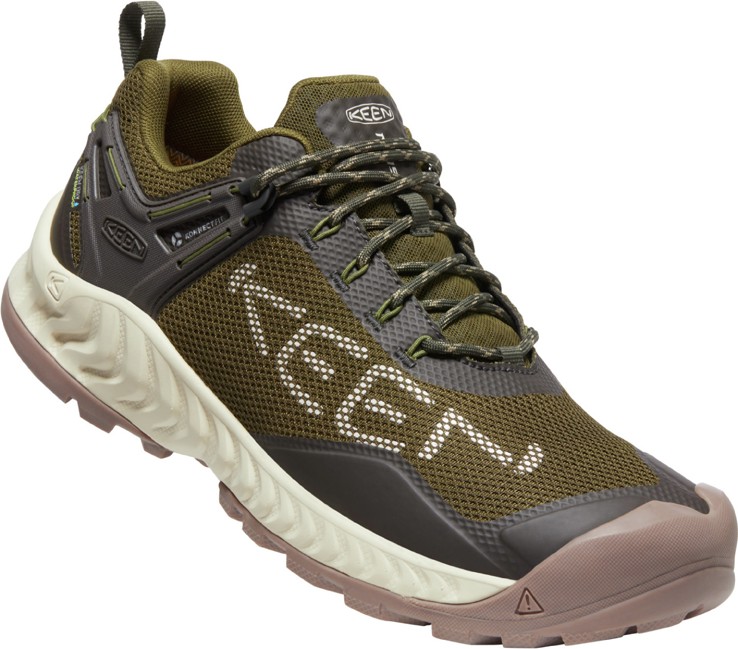 Keen NXIS EVO WP MEN dark olive/black olive Velikost: 41