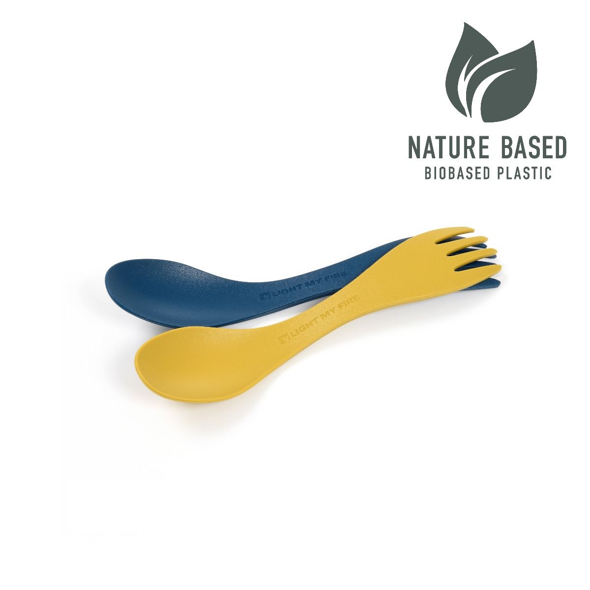 Light My Fire Spork little BIO 2-pack mustyyellow/hazyblue