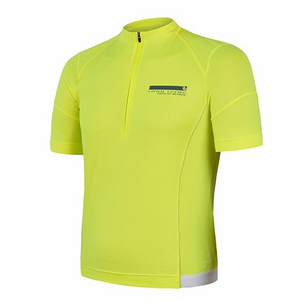 SENSOR COOLMAX ENTRY pánský dres kr.rukáv neon yellow Velikost: S