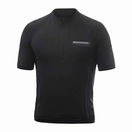 SENSOR COOLMAX ENTRY pánský dres kr.rukáv true black Velikost: XL