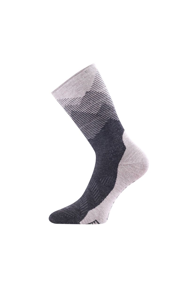 Lasting merino ponožky FWN šedé Velikost: (42-45) L