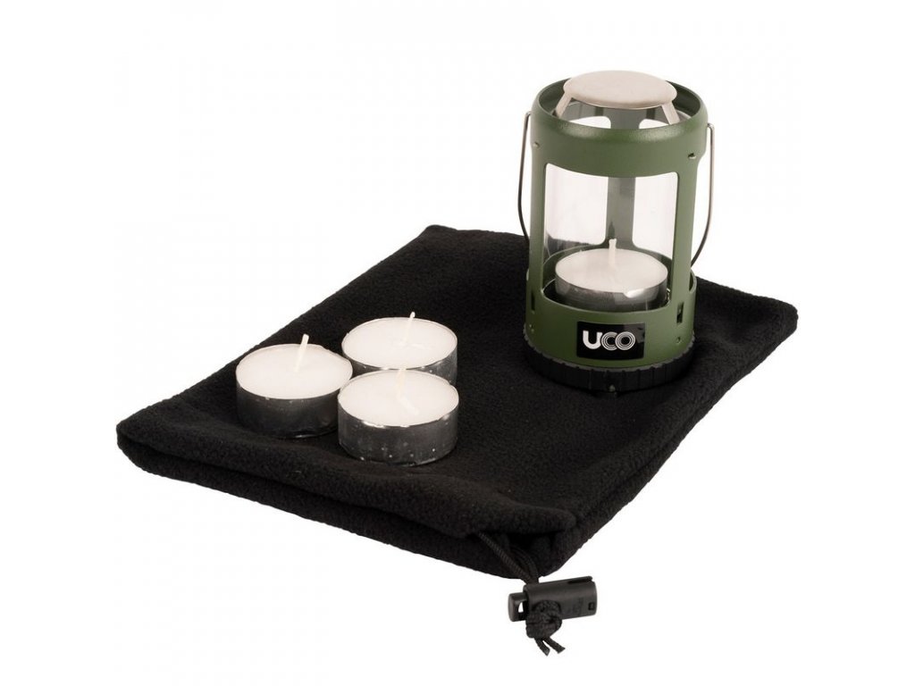 UCO gear UCO Lucerna na čajové svíčky Mini Lantern Kit 2.0 - Green