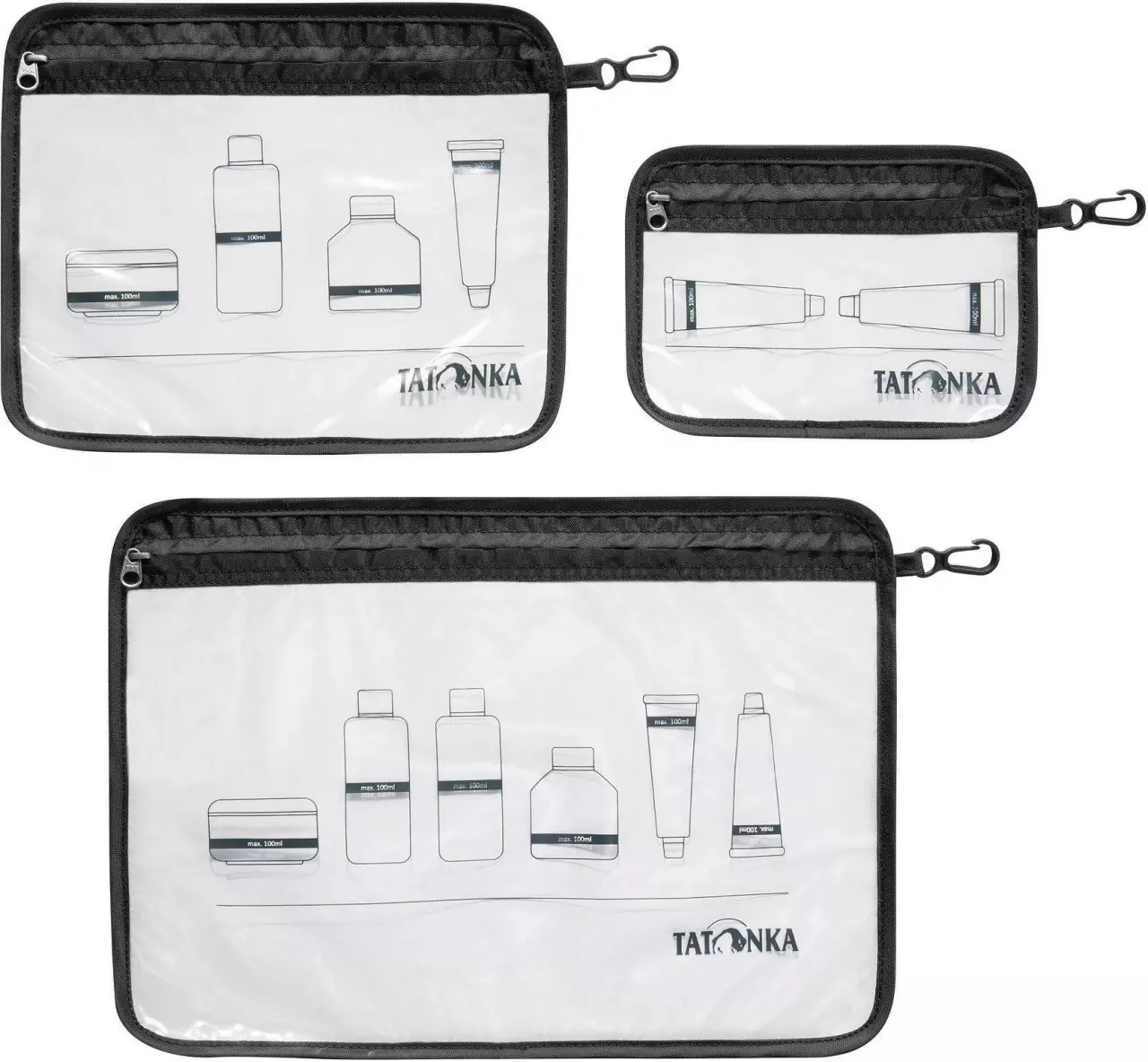 Tatonka ZIP FLIGHT BAG SET black