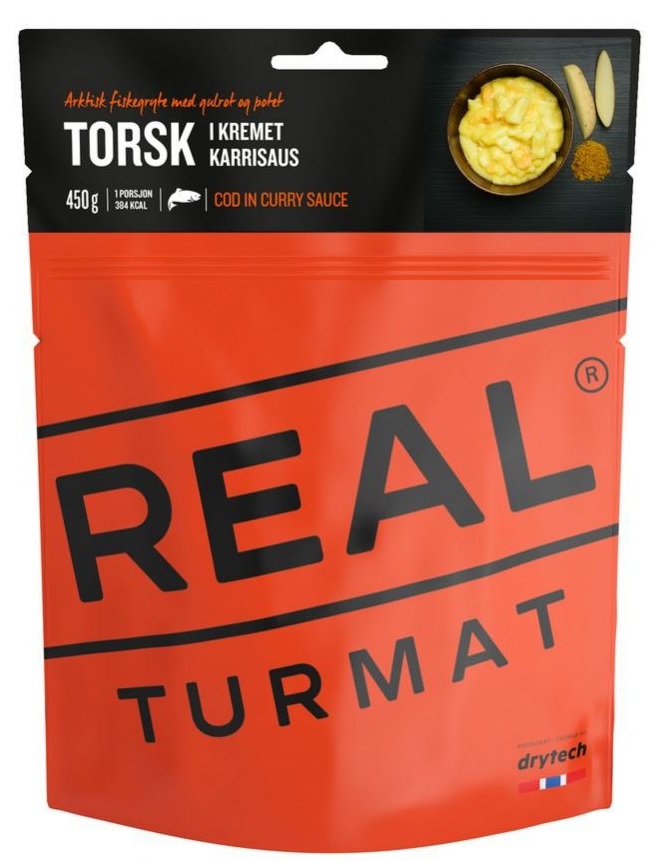 E-shop Real Turmat RT Cod in creamy curry - treska na kari