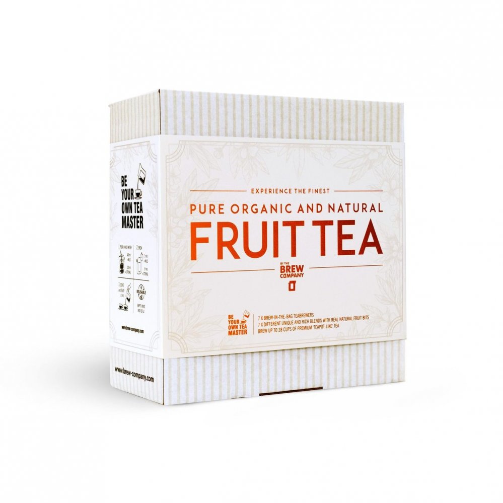Grower's cup Čaj Grower‘s cup Fruit Tea Collection– dárkové balení 7 ks 7 x 400 ml
