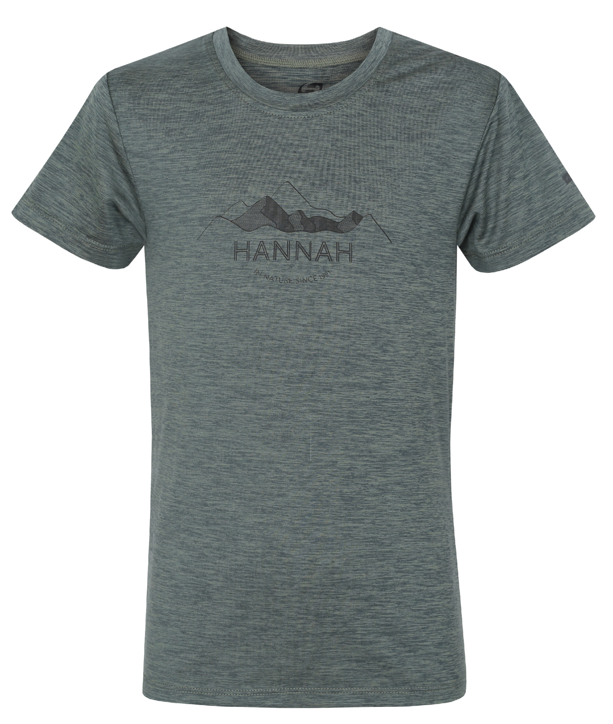 Hannah CORNET JR II dark forest mel Velikost: 122/128 dětské tričko s krátkým rukávem