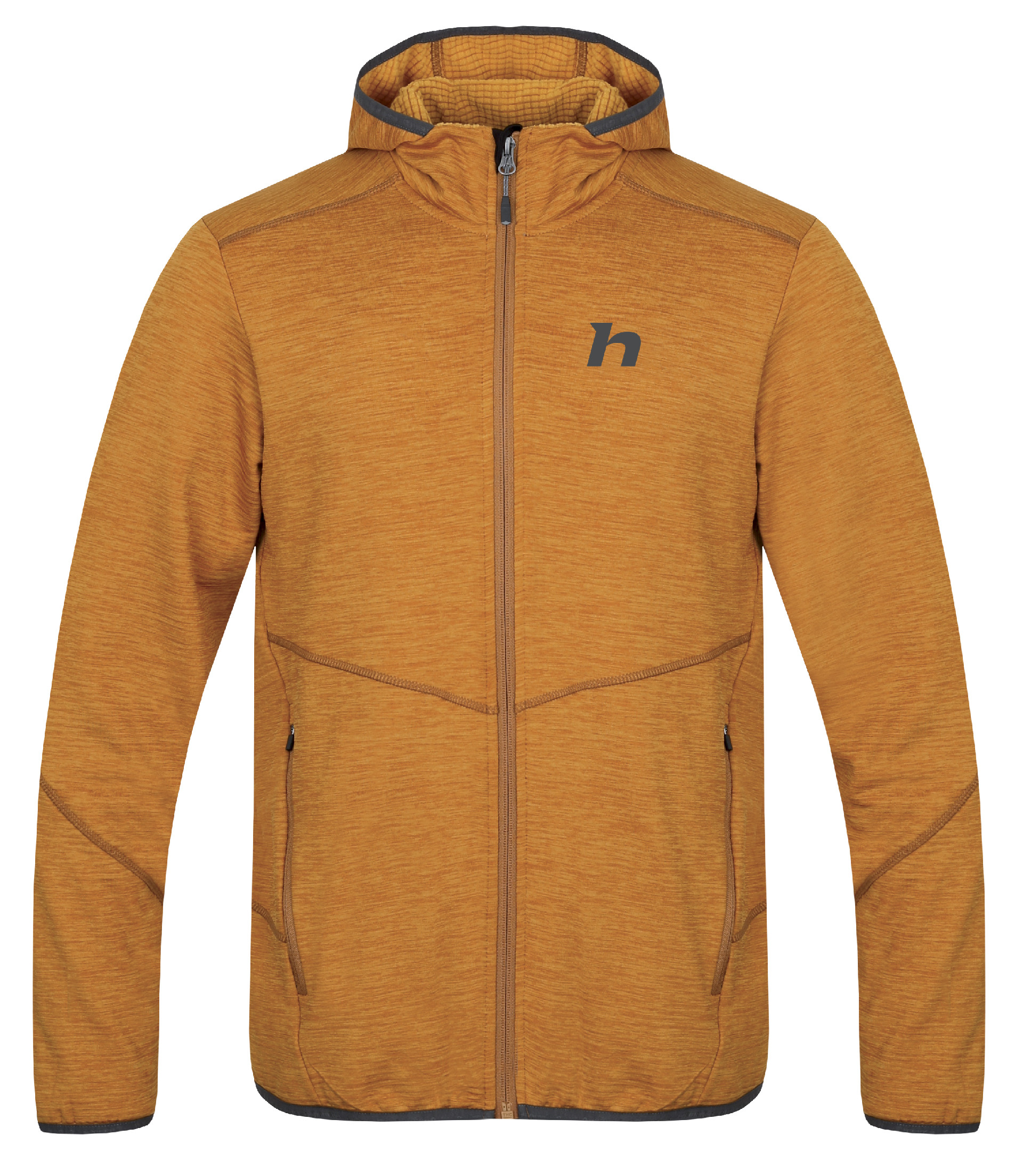 Hannah DAMAR HOODY golden yellow mel Velikost: XL pánská mikina