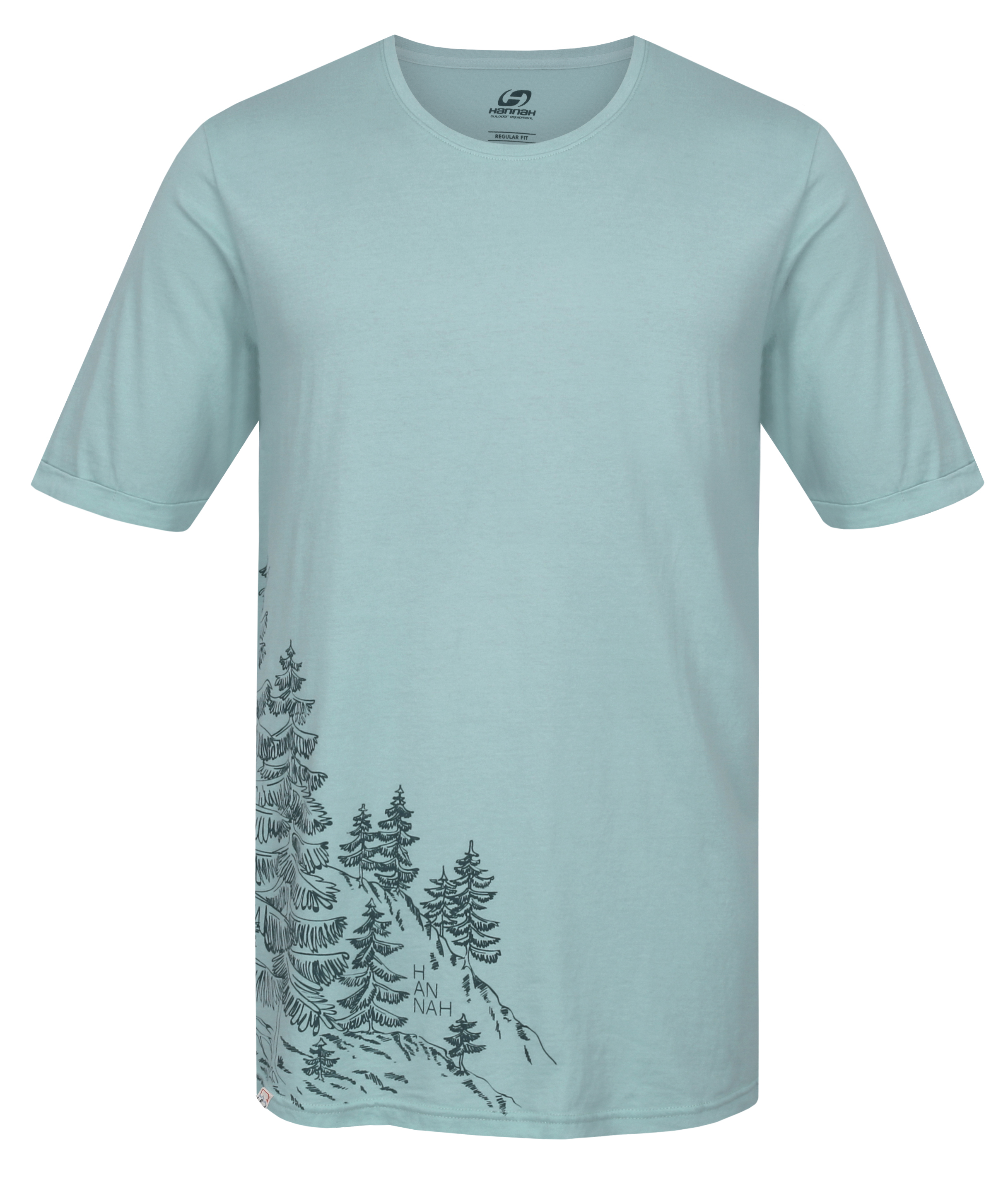 Hannah FLIT harbor gray Velikost: M pánské tričko s krátkým rukávem