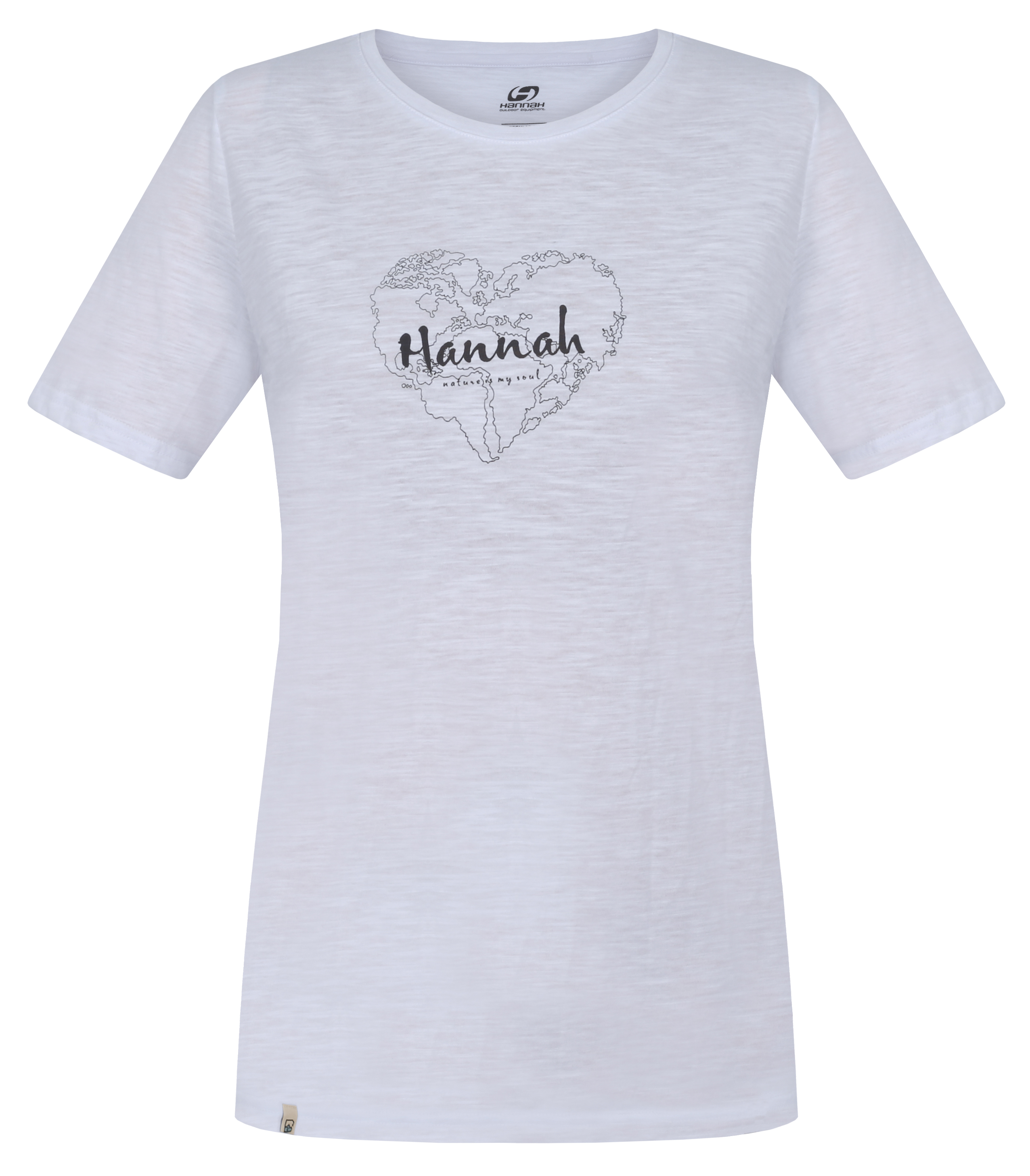 Hannah KATANA white Velikost: 38 dámské tričko s krátkým rukávem