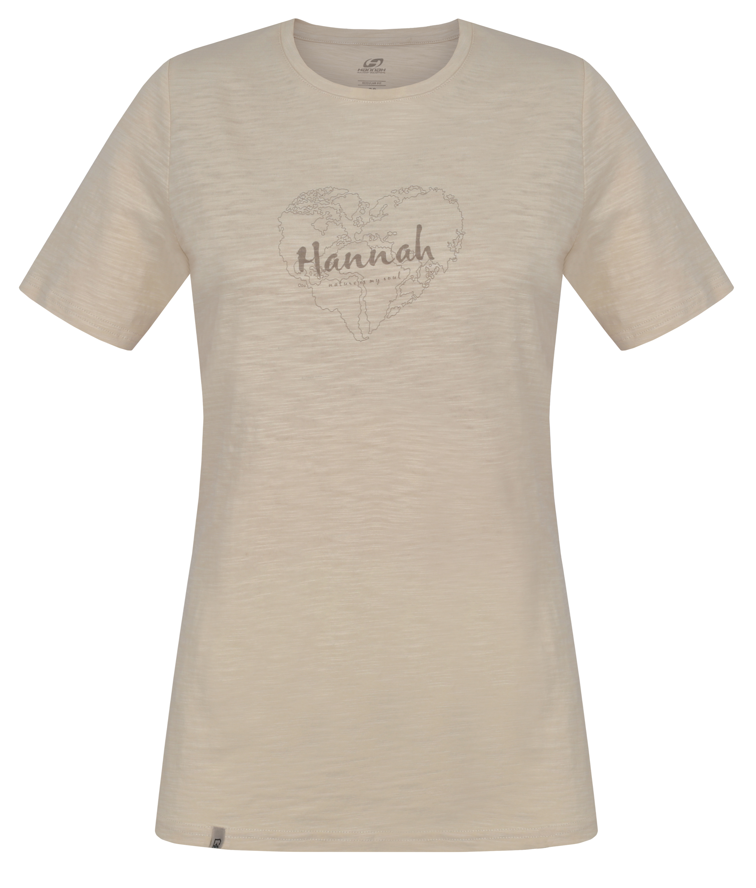 Hannah KATANA creme brulee Velikost: 36 dámské tričko s krátkým rukávem