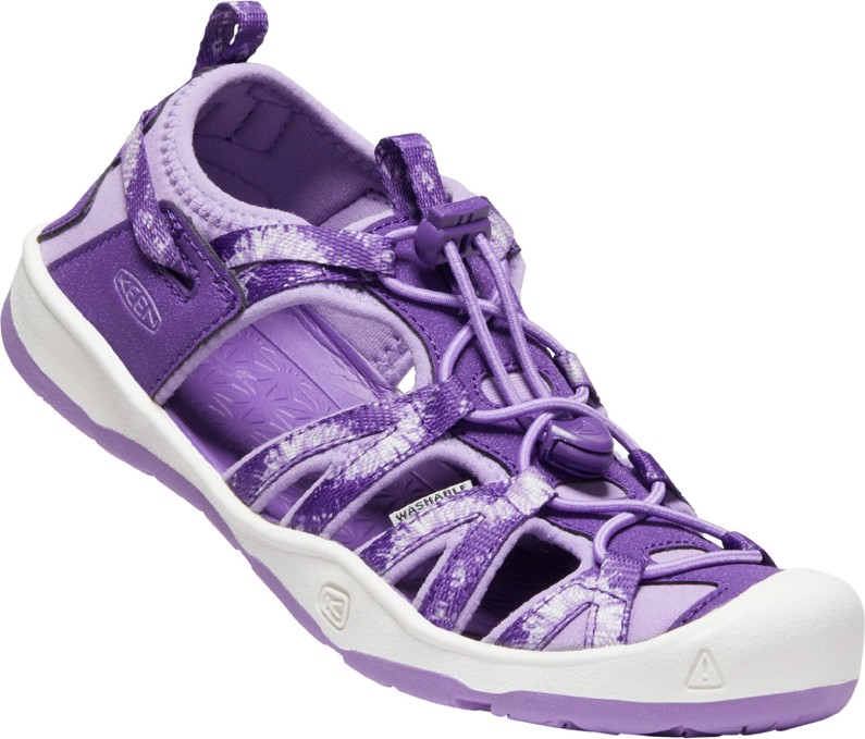 Keen MOXIE SANDAL YOUTH multi/english lavender Velikost: 35 dětské sandály