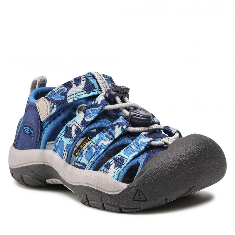 Keen NEWPORT H2 CHILDREN camo/bright cobalt Velikost: 27/28