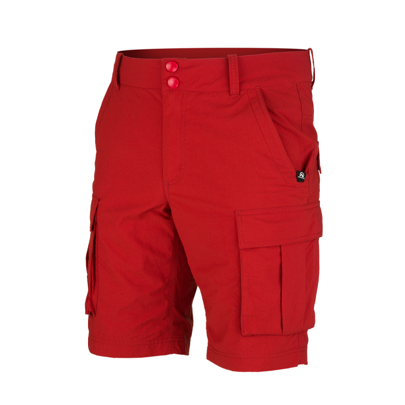 Northfinder pánské šortky HOUSTON dark red BE-3365OR-307 Velikost: M