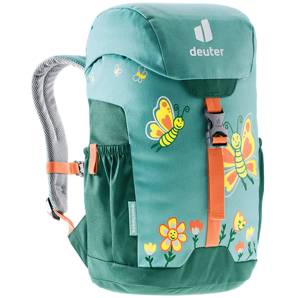 Deuter Schmusebär dustblue-alpinegreen dětský batůžek