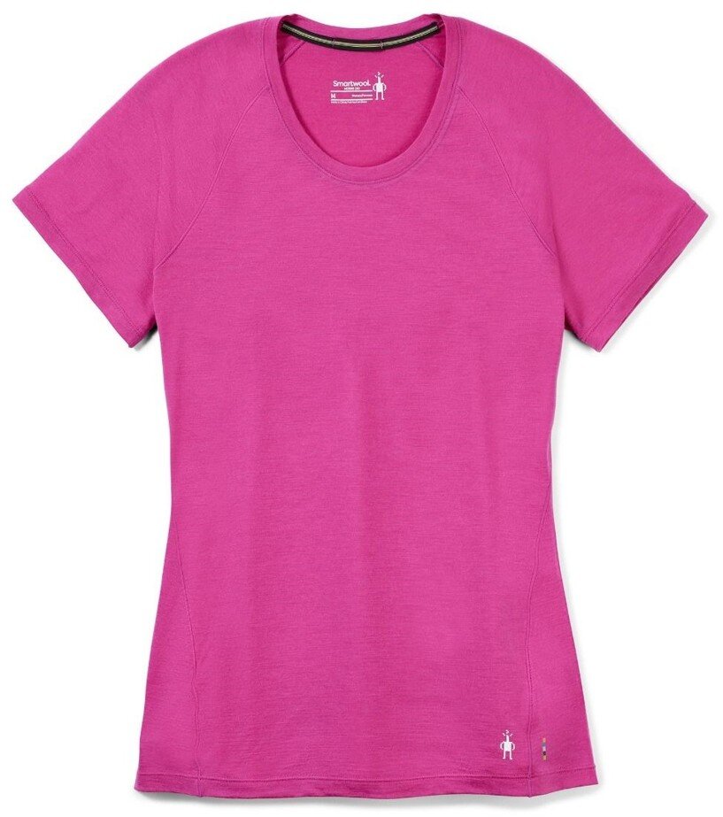 Smartwool W MERINO 150 BASELAYER SHORT SLEEVE BXD festive fushia Velikost: XS