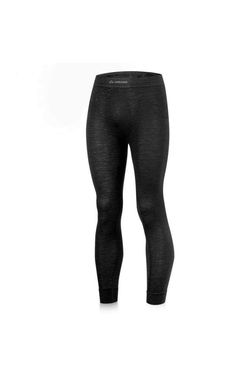 Lasting pánské merino spodky MATEO černé Velikost: 2XL/3XL 8596445036220