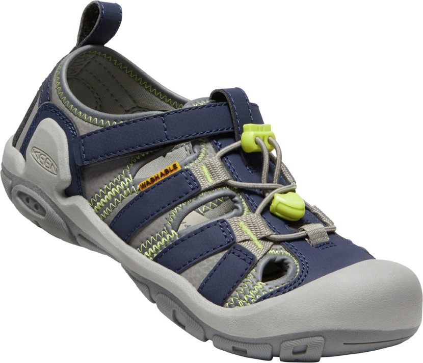 Keen KNOTCH CREEK Y steel grey/blue depths Velikost: 32/33 dětské sandály