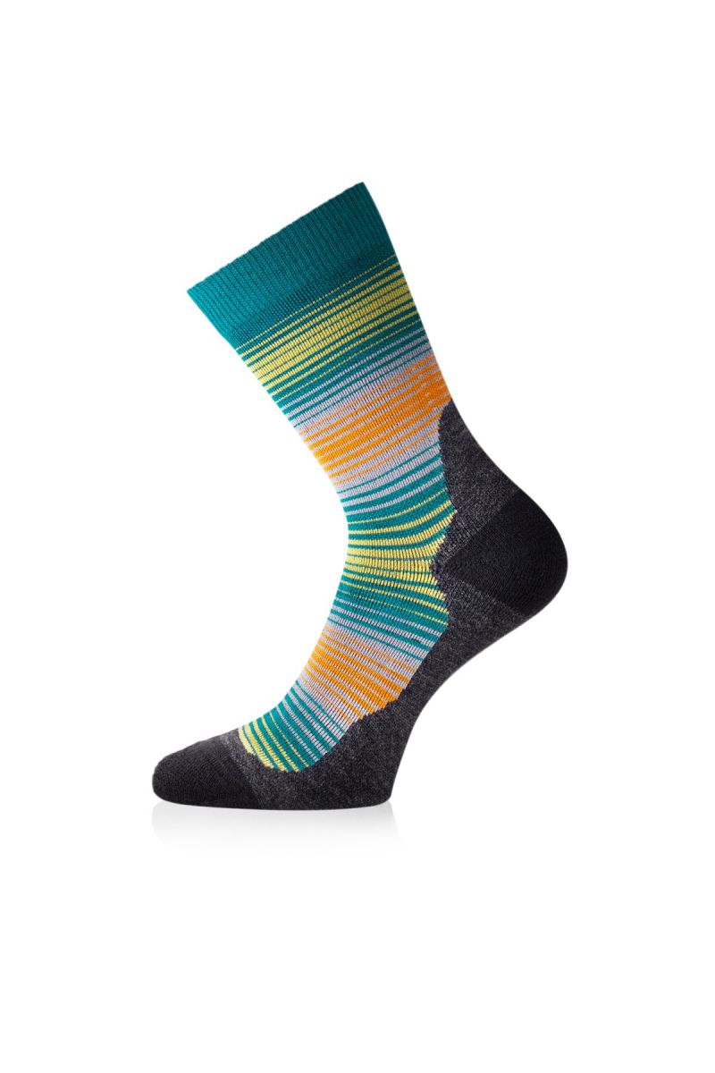 Lasting merino ponožky WLG zelené Velikost: (34-37) S