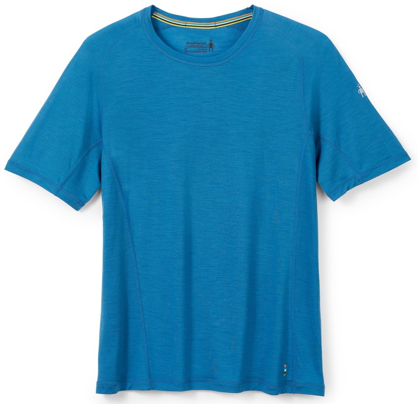 Smartwool M MERINO SPORT ULTRALITE SS light neptune blue Velikost: L