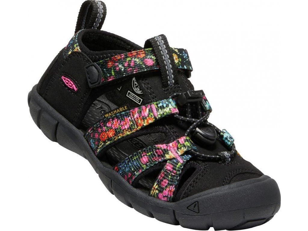 Keen SEACAMP II CNX Y ibis rose/black Velikost: 32/33