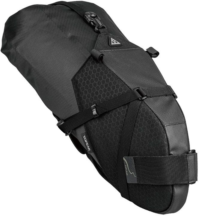 TOPEAK brašna BACKLOADER X, rolovací brašna na sedlovku 10l černá Velikost: UNI