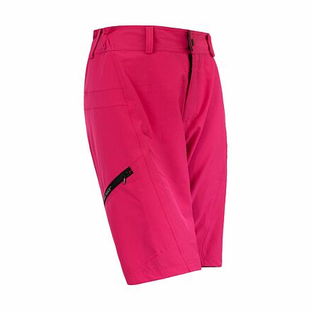 E-shop SENSOR HELIUM dámské kalhoty s cyklovložkou krátké volné hot pink