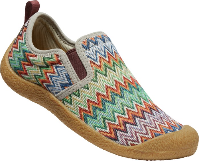Keen HOWSER CANVAS SLIP-ON W chevron/plaza taupe Velikost: 39,5