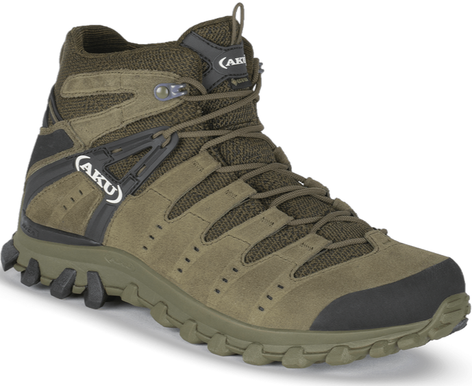 AKU Alterra Lite Gtx Mid - camo green / black Velikost: 44