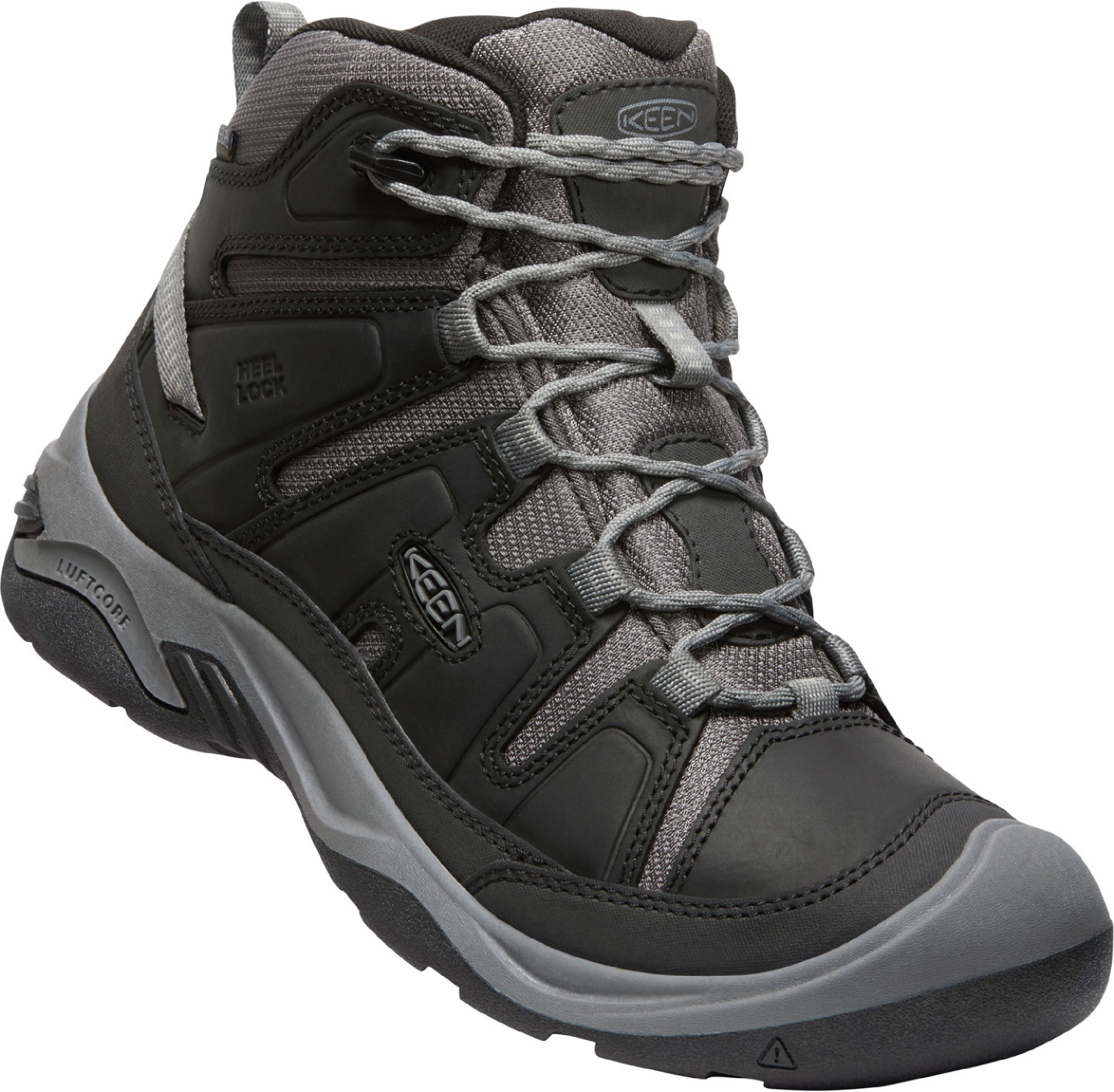 Keen CIRCADIA MID WP MEN black/steel grey Velikost: 41 boty