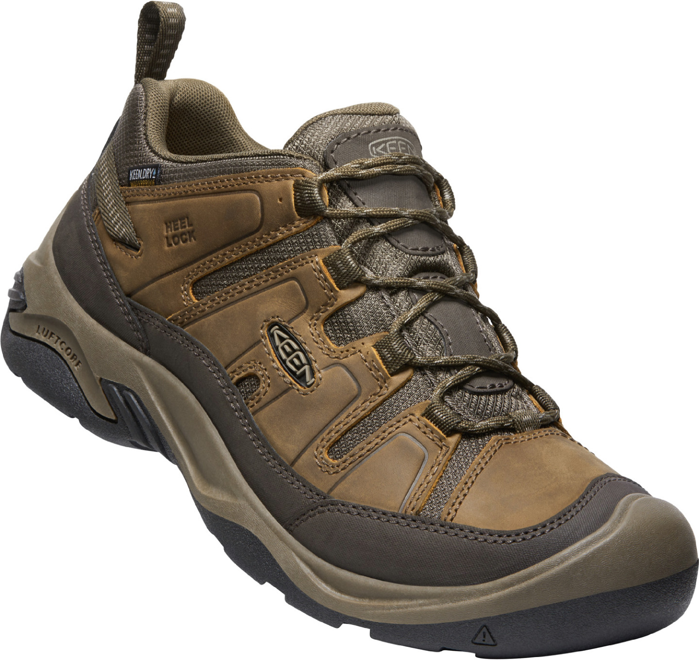 Keen CIRCADIA WP MEN shitake/brindle Velikost: 44,5 pánské boty