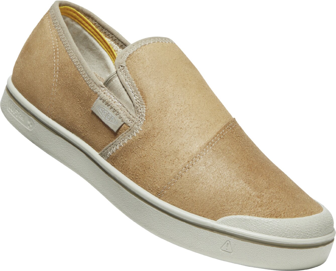 E-shop Keen ELDON HARVEST SLIP-ON LEA MEN beige/silver birch