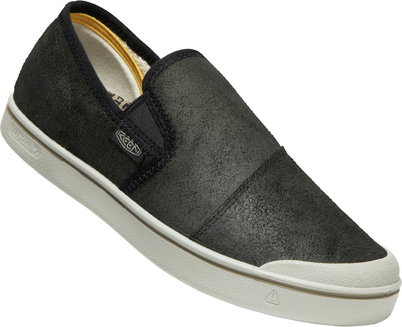 Keen ELDON HARVEST SLIP-ON LEA MEN black/silver birch Velikost: 41