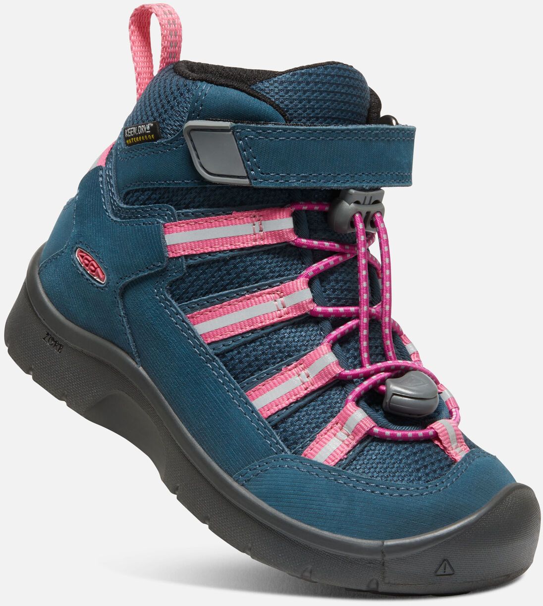 E-shop Keen HIKEPORT 2 SPORT MID WP CHILDREN blue wing teal/fruit dove