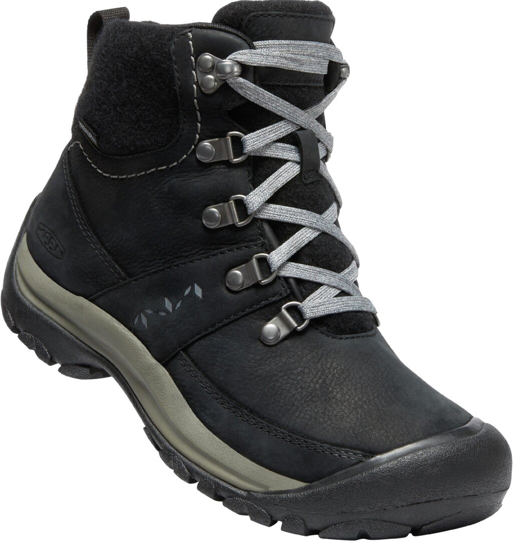 Keen KACI III WINTER MID WP WOMEN black/steel grey Velikost: 40,5 boty