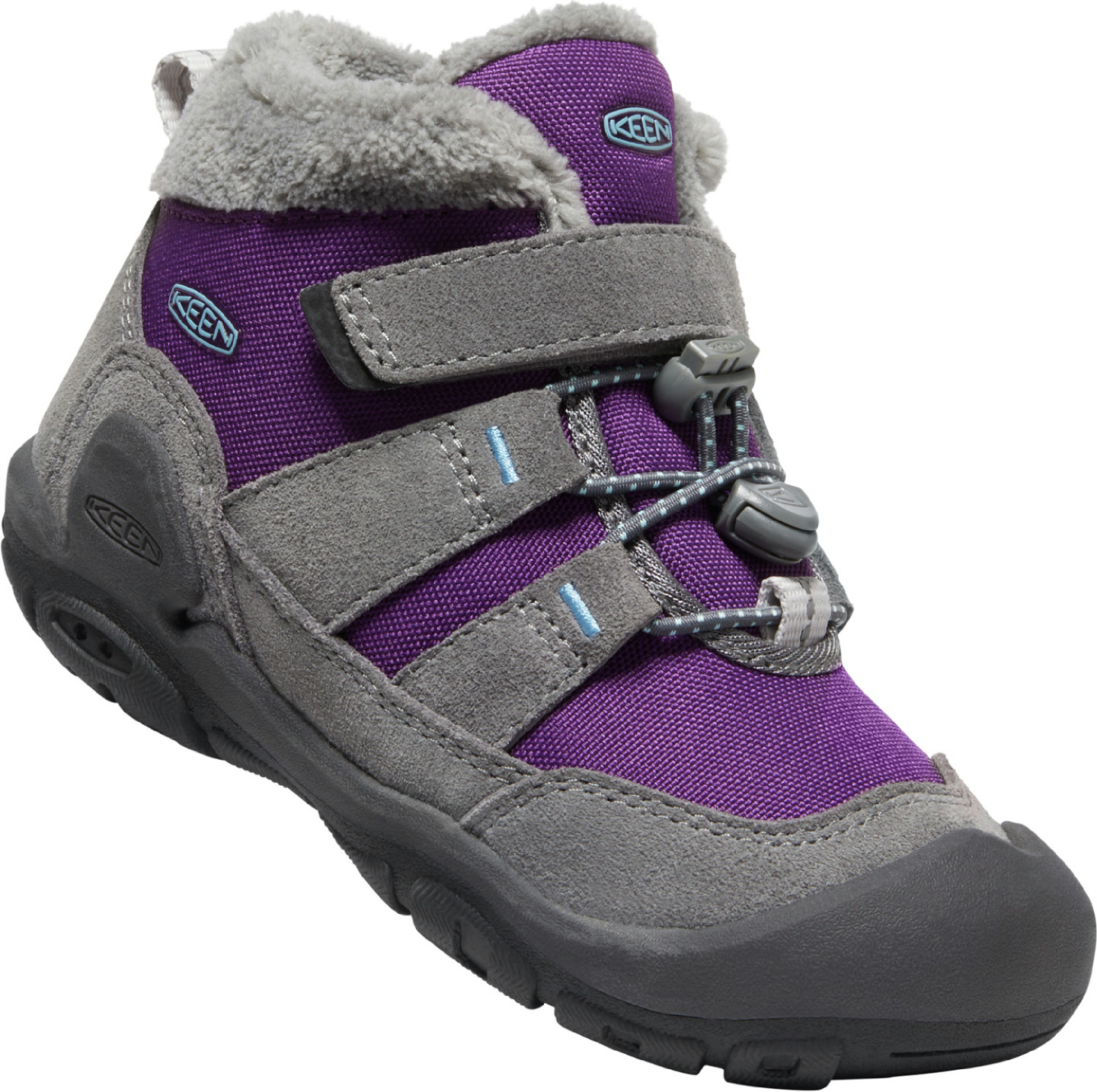 Keen KNOTCH CHUKKA CHILDREN steel grey/charisma Velikost: 31 boty