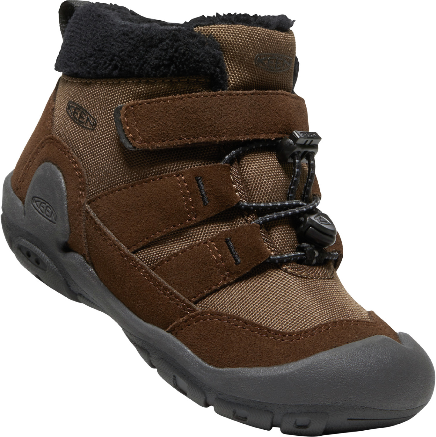 Keen KNOTCH CHUKKA YOUTH dark earth/black Velikost: 39
