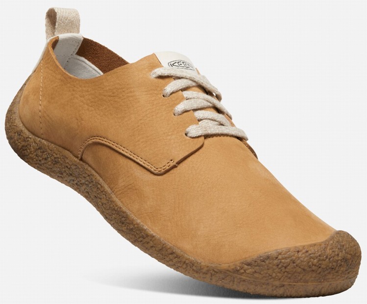 E-shop Keen MOSEY DERBY LEATHER MEN apple cinnamon/birch