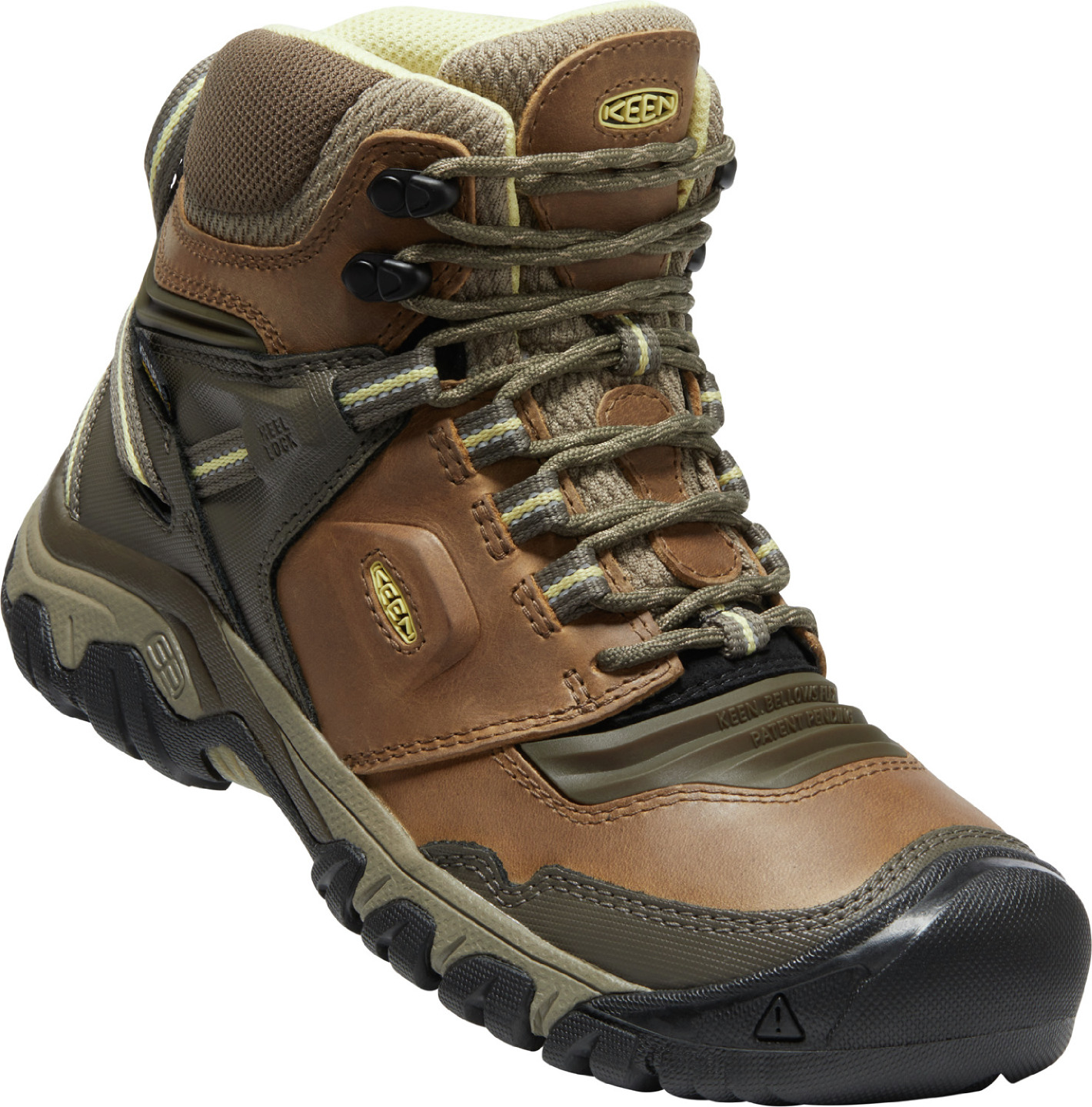 Keen RIDGE FLEX MID WP WOMEN safari/custard Velikost: 37.5