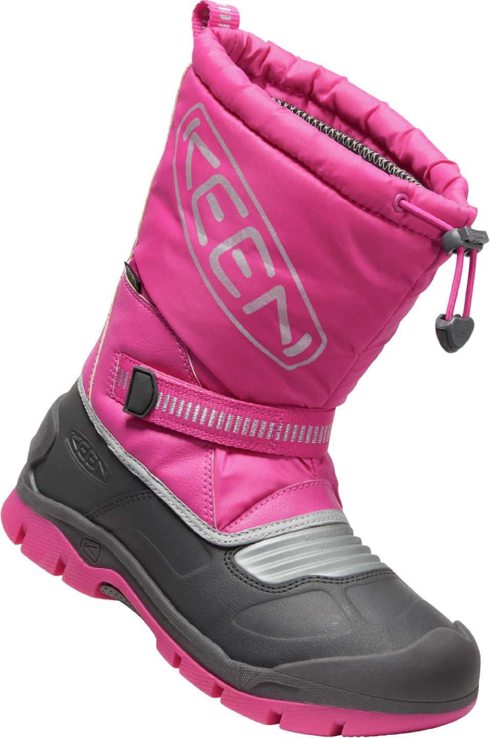 Keen SNOW TROLL WP YOUTH fuchsia purple/silver Velikost: 35 dětské boty