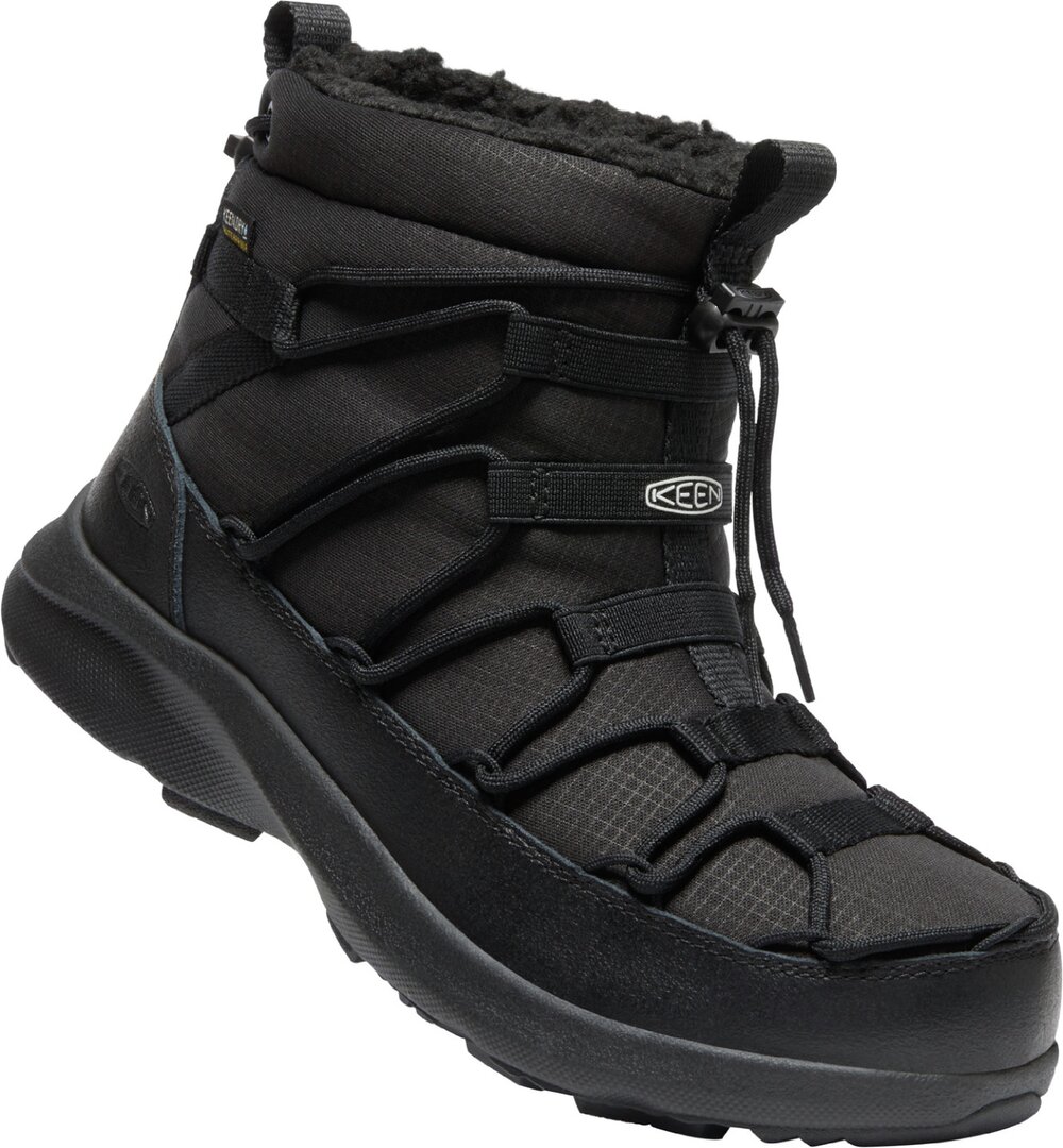 Keen UNEEK SNK CHUKKA II WP WOMEN triple black/black Velikost: 37.5