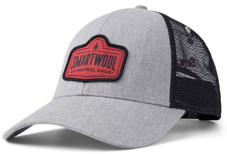 Smartwool SHAPED LOGO TRUCKER light gray heather