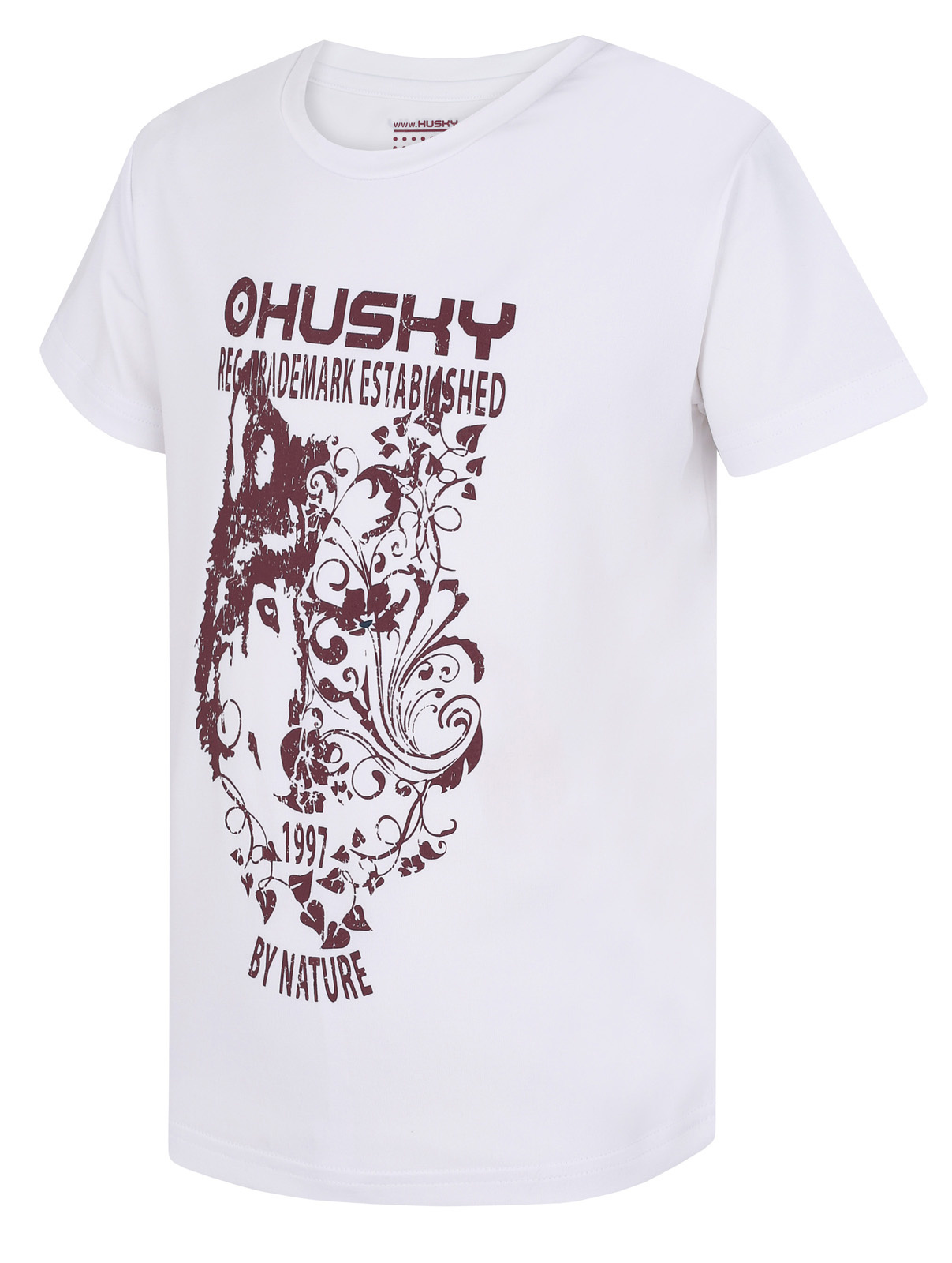 E-shop Husky Dětské funkční triko Tash K bílá
