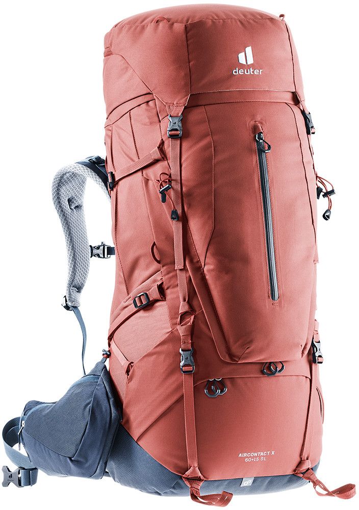 Deuter Aircontact X 60+15 SL redwood-ink