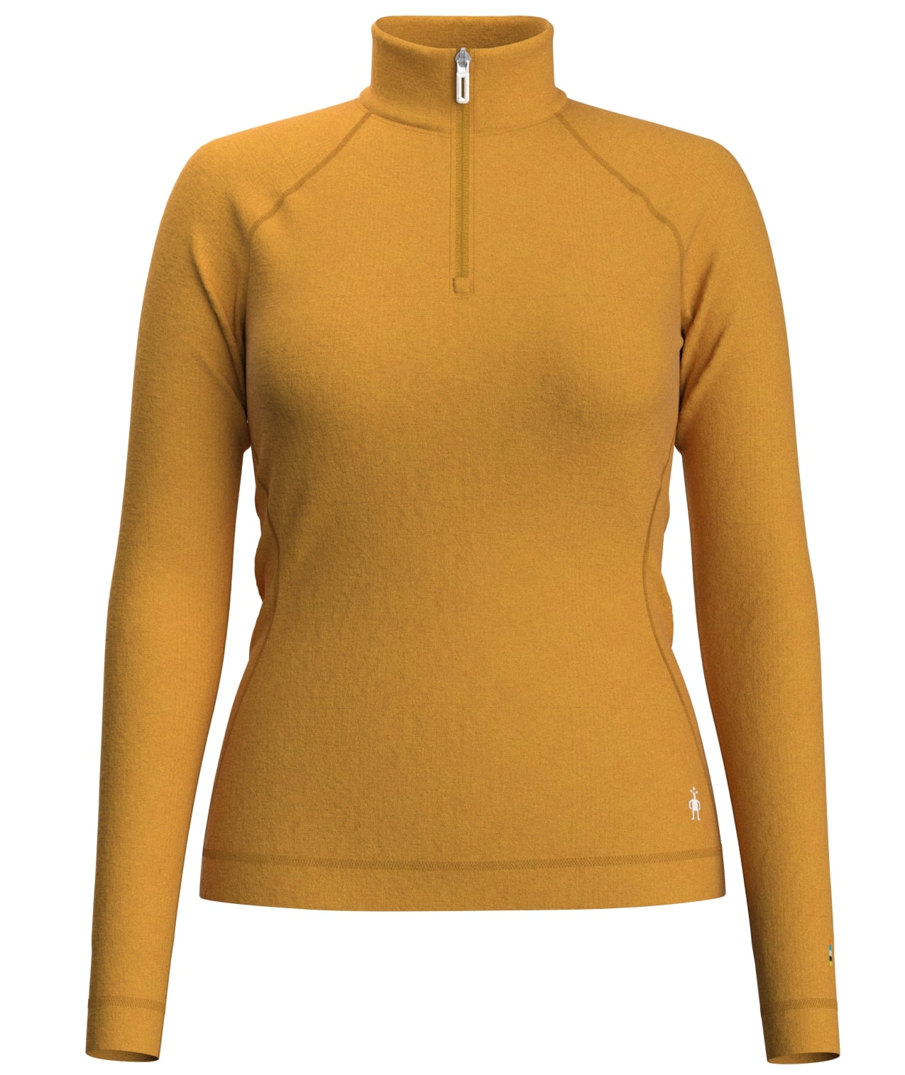 E-shop Smartwool W CLASSIC THERMAL MERINO BL 1/4 ZB honey gold heather