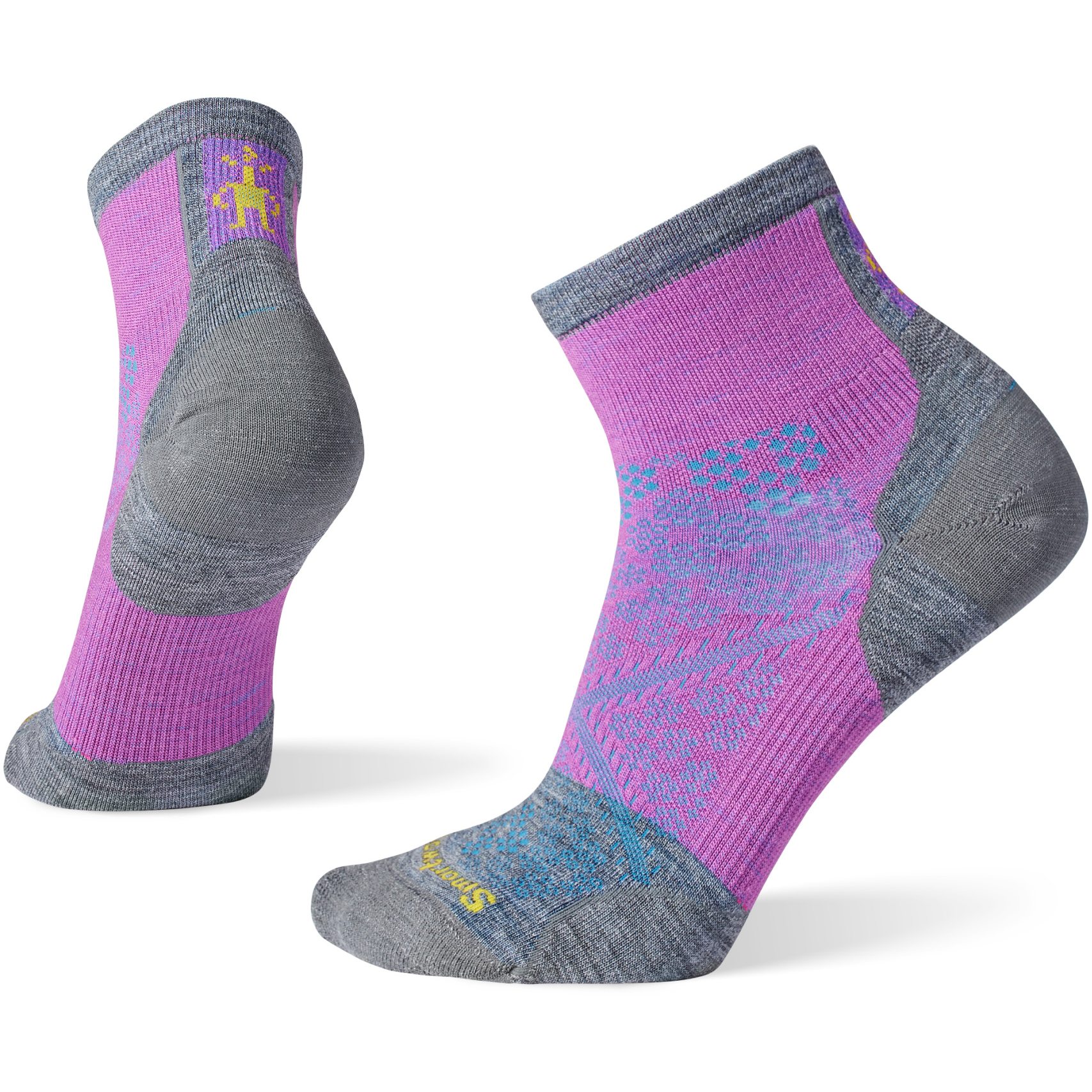 Smartwool W CYCLE ZERO CUSHION ANKLE meadow mauve Velikost: M