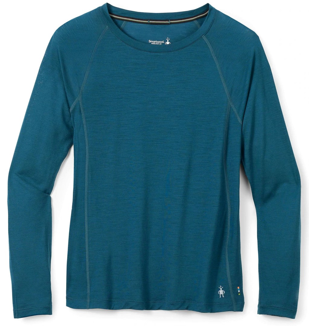 Smartwool W MERINO SPORT ULTRALITE LONG SLEEVE twilight blue Velikost: S