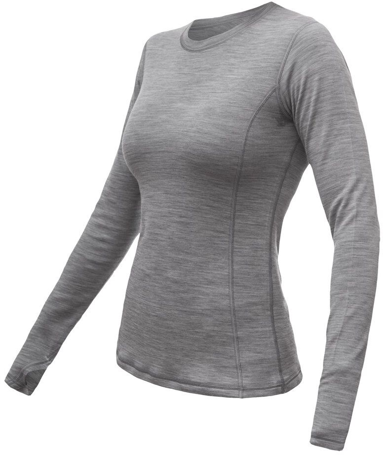 E-shop SENSOR MERINO BOLD dámské triko dl.rukáv cool gray