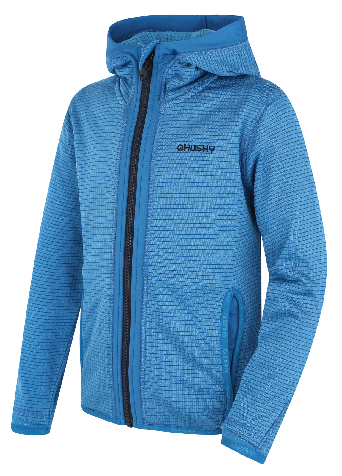 Husky Dětská mikina s kapucí Artic Zip K blue/black blue Velikost: 134