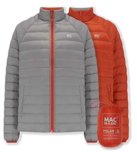 MAC IN A SAC MAC Polar Burnt Orange / Grey Velikost: S
